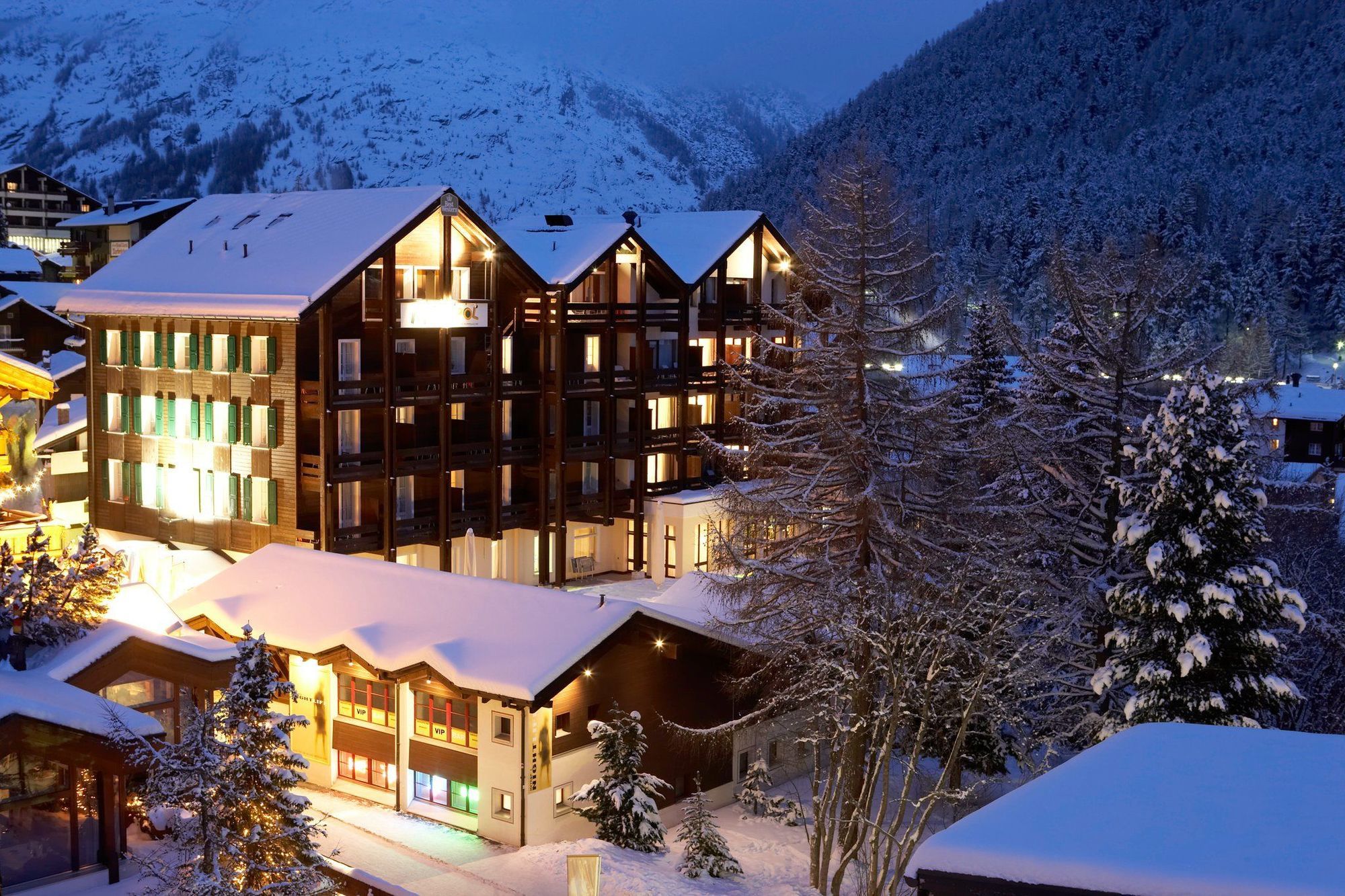 Hotel Metropol Saas Fee Exterior foto