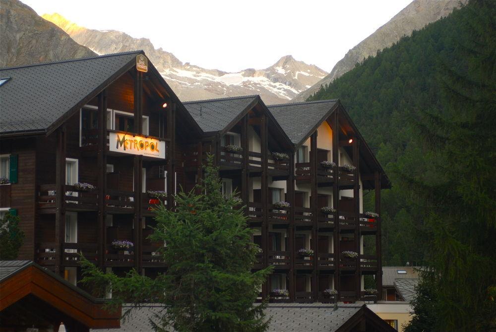 Hotel Metropol Saas Fee Exterior foto