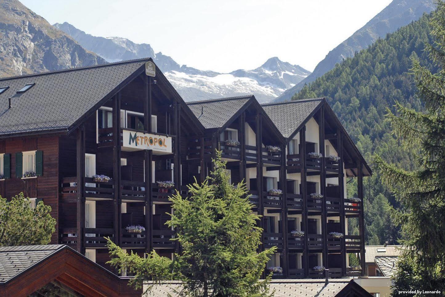 Hotel Metropol Saas Fee Exterior foto